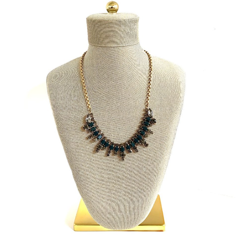 *SALE* J. Crew Teal Jeweled Necklace